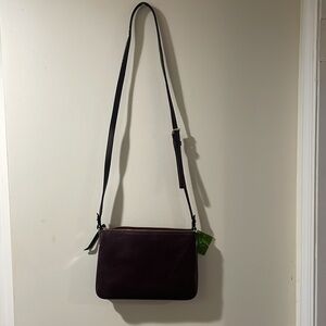 Kate spade shoulder bag. Maroon color